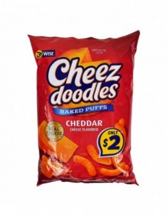WISE CHEEZ DOODLES BAKED...