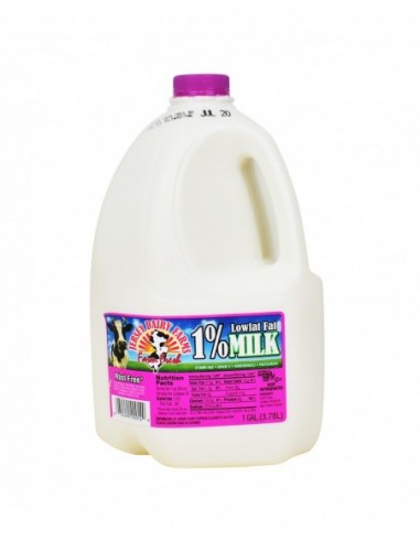 JERSEY DAIRY FARMS LOWFAT FAT 1% MILK...