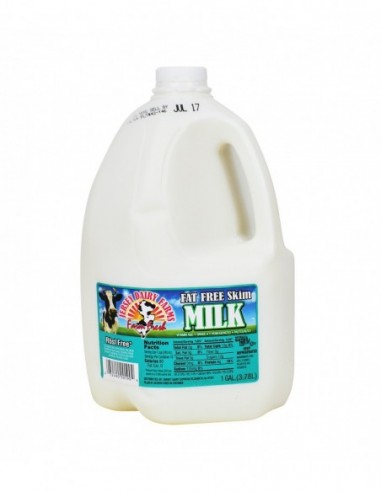 JERSEY DAIRY FARMS FAT FREE SKIM MILK...