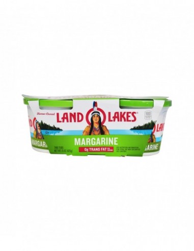 LAND O LAKES MARGARINE TWO TUBES 0G...