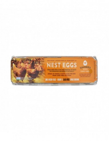 NEST EGGS ONE DOZEN EGGS GRADE A CAGE...