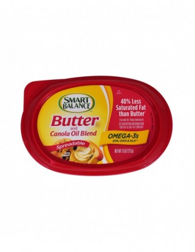 SMART BALANCE BUTTER AND CANOLA OIL...