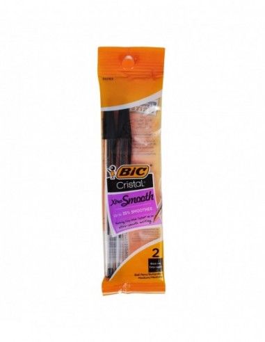 BIC CRISTAL XTRA SMOOTH 2 BLACK INK