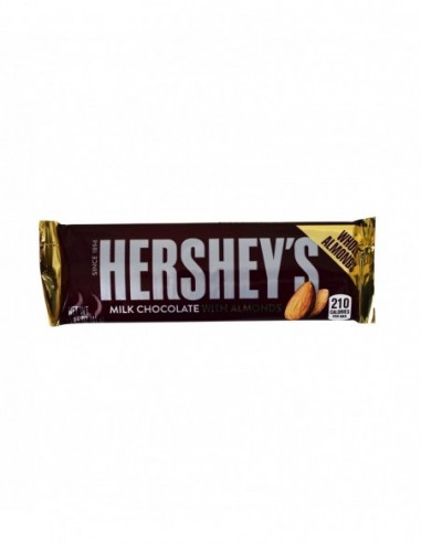 HERSHEYS MILK CHOCLATE WITH ALMONDS