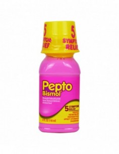 PEPTO BISMOL 5 SYMTOM...
