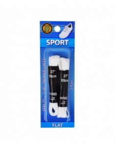 SHOE GEAR SPORT 2 PAIR FLAT...