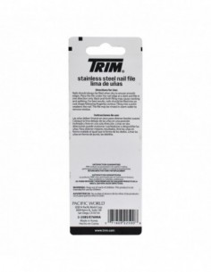 TRIM STAINLESS STEEL NAIL FILE 2