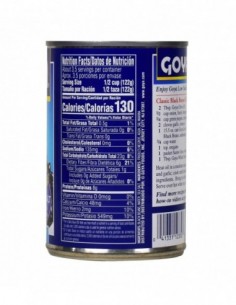 GOYA BLACK BEANS LOW SODIUM 2