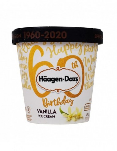 HAAGEN DAZS BIRTHDAY VANILLA ICE CREAM