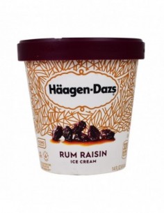 HAAGEN DAZS RUM RAISIN ICE...