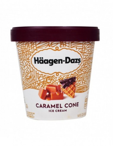 HAAGEN DAZS CARAMEL CONE ICE CREAM...