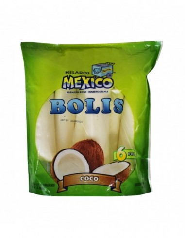 HELADOS MEXICO BOLIS COCO 6 BOLIS