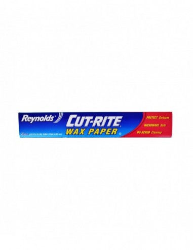 REYNOLDS CUT RITE WAX PAPER 75 SQ FT