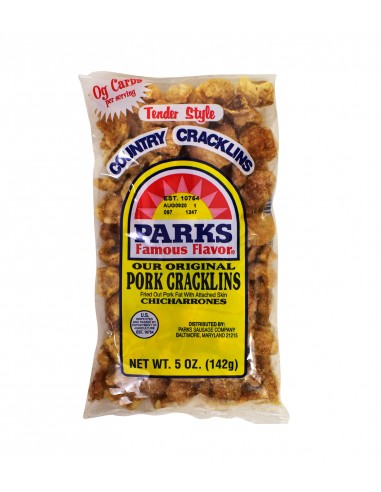 PARKS FAMOUS FLAVOR PORK CRACKLINS