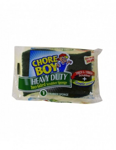 CHORE BOY HEAVY DUTY TWO-SIDED...