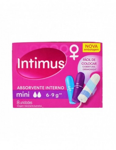 INTIMUS ABSORVENTE INTERNO MINI 6-9G...