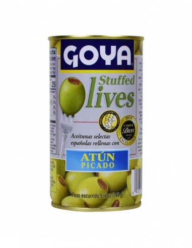 GOYA STUFFED OLIVES TUNA