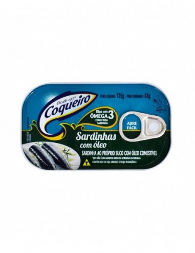 COQUEIRO SARDINHA COM OLEO